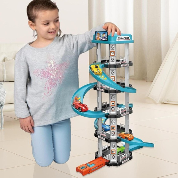 Игрушечная трасса-парковка Childrens Rail Car MH2003