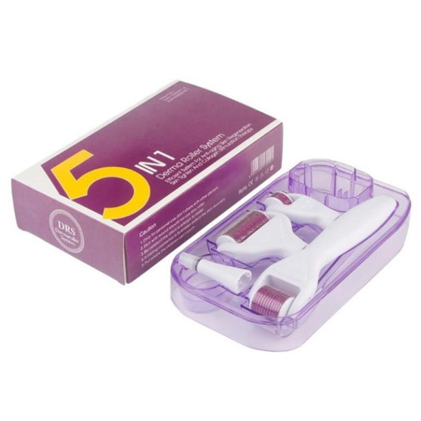 Набор мезороллеров 5в1 для лица и тела Derma Roller Set с титановыми микроиглами