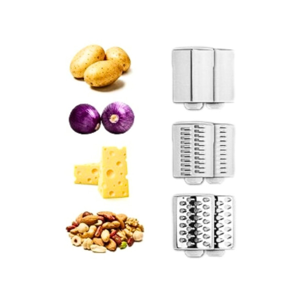 Овощерезка мультислайсер барабанная 3в1 Vegetable Cutter ручная