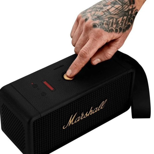 Беспроводная портативная влагостойкая Bluetooth колонка колонка Marshall Middleton, влагостойкая