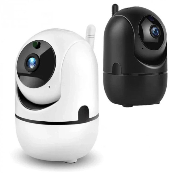 Камера видеонаблюдения CAMERA Wifi QC011 Беспроводная поворотная с инфракрасной подсветкой Белая