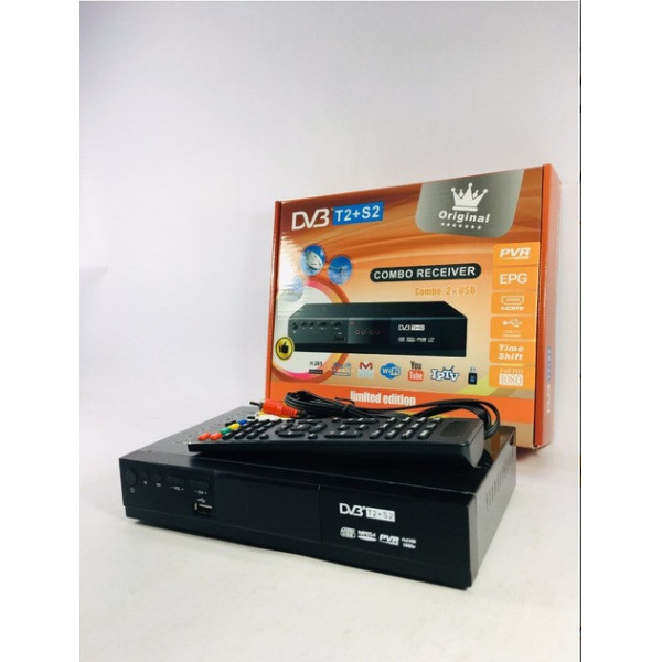 Приставка ,Цифровой тюнер TS/S2 9902 DVB T2 12 V TV