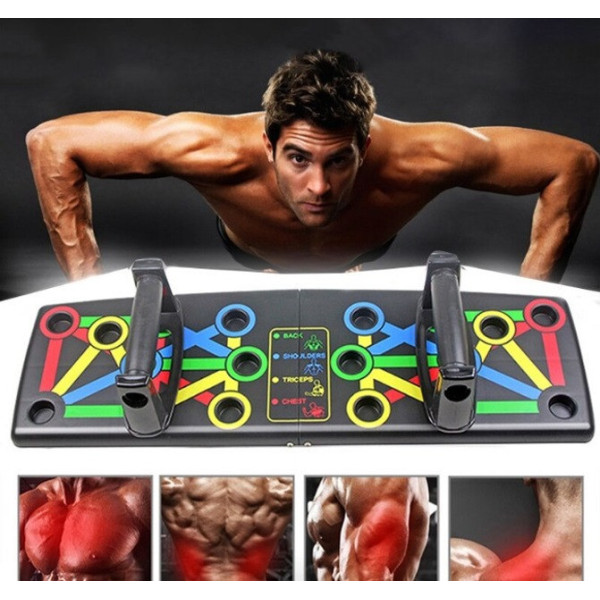 Доска для отжиманий спортивная для отжиманий Power Press Push Up Board / Платформа для тренировки