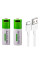 Батарейки AA Smartools USB Type-C 1.5V 2600mWh комплект 2 штуки