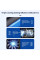 Аккумуляторный портативный автомобильный компрессор с LED-дисплеем, фонариком и Power Bank 6000mAh для шин