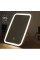 Зеркало для макияжа с подсветкой LED сенсорное настольное на аккумуляторе