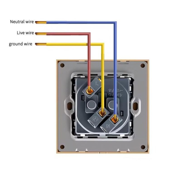 Розетка WH034W SIXWGH с двумя USB портами и заземлением