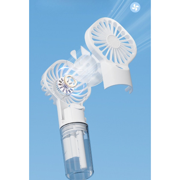 Вентилятор Handy Fan LY-598 портативный с распылением воды аккумуляторный