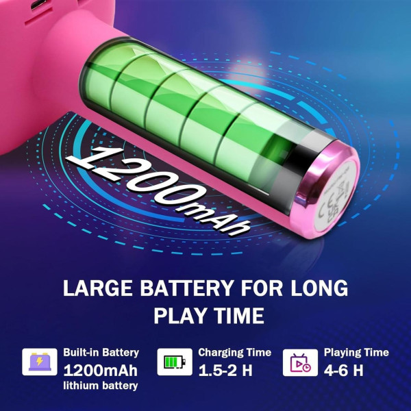 Микрофон караоке беспроводной Wepai Bluetooth Q8 для детей 4 цвета