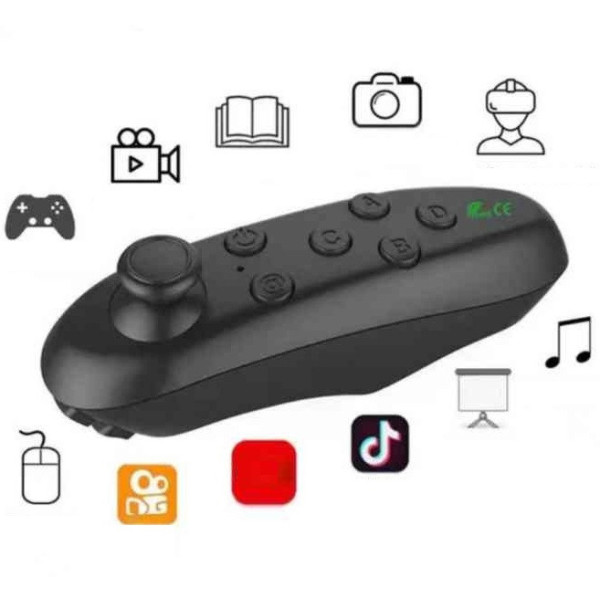 Геймпад Bluetooth беспроводной пульт джойстик для Android/iOS VR 3D Черный
