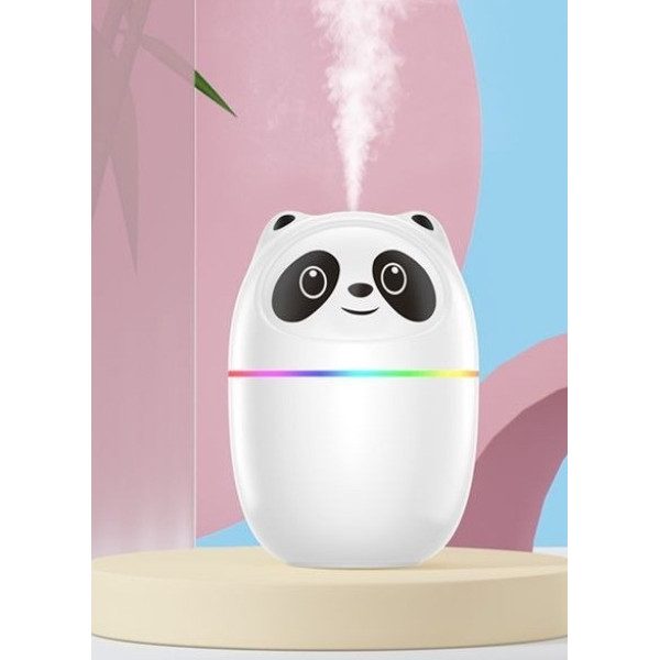 Ультразвуковой увлажнитель воздуха Panda Mist XS-168 детский LED подсветка Белый