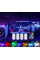 RGB подсветка салона авто LED подсветка ног в машину 4 шт USB Bluetooth APP