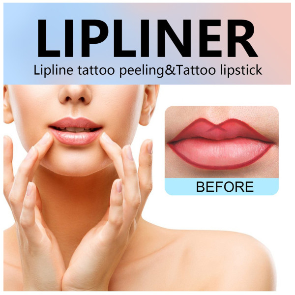 Помада подводка для губ матовый пилинг-гель Peel-Off Lip Liner оттенок 00 Red 02 Brown