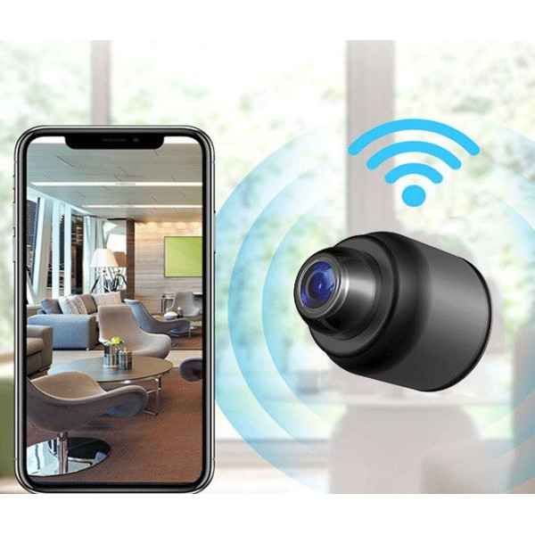 Беспроводная Wi-Fi IP X5 аккумуляторная, с объектив 160°, ночным видением, детектором движения, удаленный APP