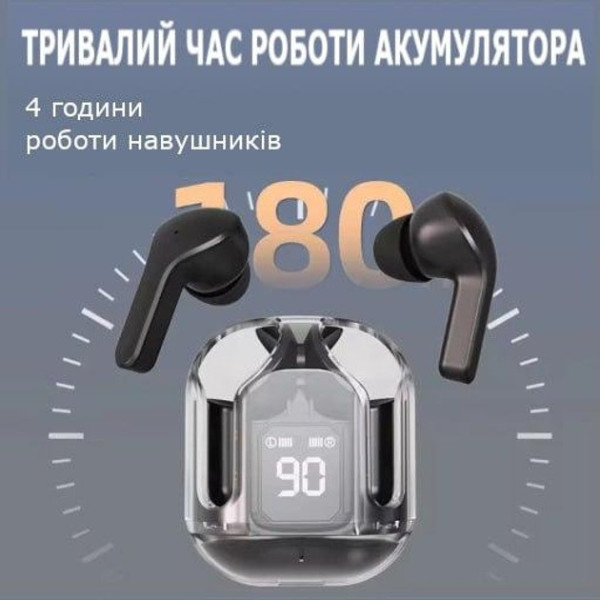 Беспроводные наушники Air31 XT16 Bluetooth 5.0 с ENC шумоподавлением, LED-дисплеем, 20 часов работы