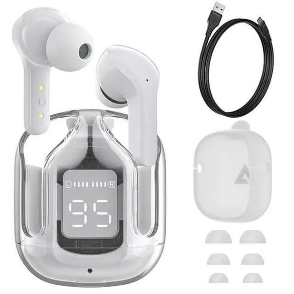 Беспроводные наушники Air31 XT16 Bluetooth 5.0 с ENC шумоподавлением, LED-дисплеем, 20 часов работы