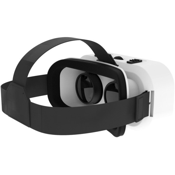 3D очки виртуальной реальности с пультом для смартфонов Android и iOS, белые
