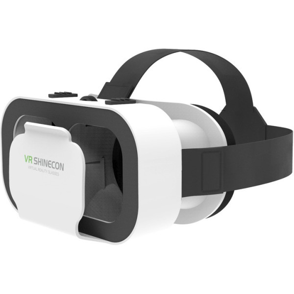 3D очки виртуальной реальности с пультом для смартфонов Android и iOS, белые