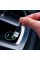 Неоновая гибкая подсветка салона авто 5 м с кантом USB, холодное свечение, красная