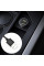 Неоновая гибкая подсветка салона авто 5 м с кантом USB, холодное свечение, зелёная