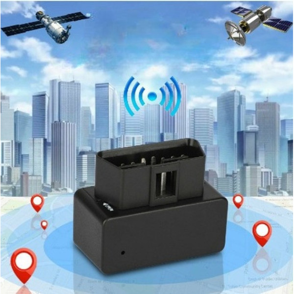 GPS-трекер для автомобиля G500M OBD2 с GSM/GPRS, удалённое отслеживание, виброоповещение и история маршрутов