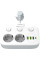 Сетевой фильтр-удлинитель LDNIO SE2435, 2500 Вт, 2 розетки, 3 USB, 1 Type-C QC/PD, защита и выключатели