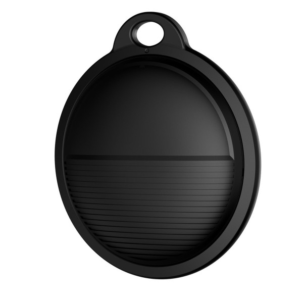 Bluetooth трекер для поиска вещей, совместимый с Find My, с зумером, черный/белый