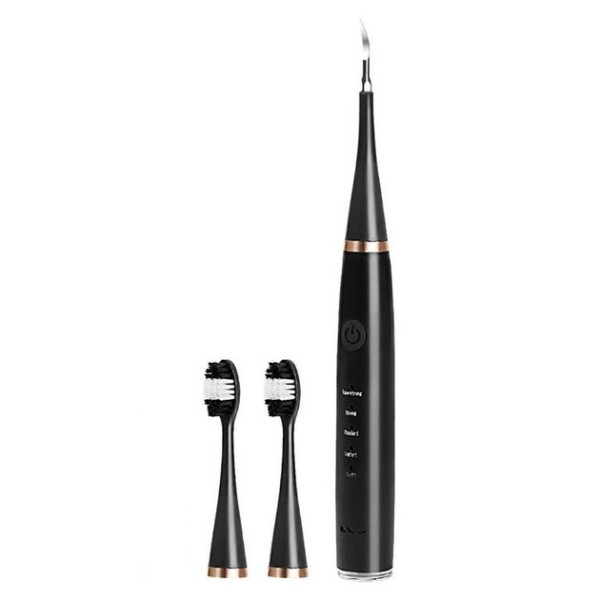 2в1 ультразвуковая зубная щётка-скалер Electric Sonic Dental Scaler с зеркалом и сменными насадками