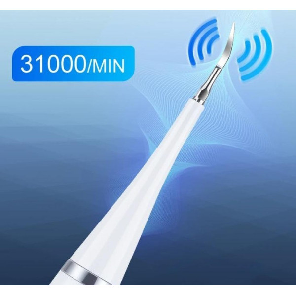 2в1 ультразвуковая зубная щётка-скалер Electric Sonic Dental Scaler с зеркалом и сменными насадками