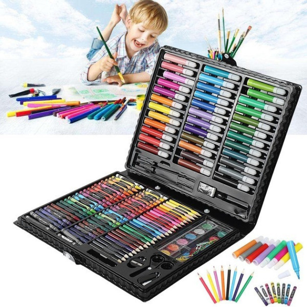 Набор для рисования и творчества Art Set 150 предметов в кейсе, для детей и подростков