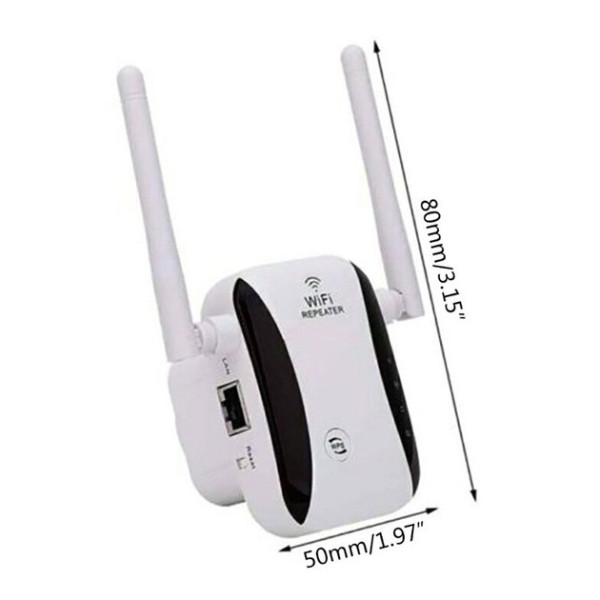 Wi-Fi репитер LV-WR29 с двумя антеннами, усилитель беспроводного сигнала до 300 Мбит/с,универсальный усилитель