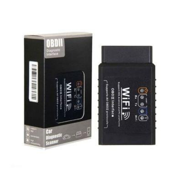 Автосканер ELM327 WiFi OBD2 V1.5 универсальный диагностический адаптер для автомобиля