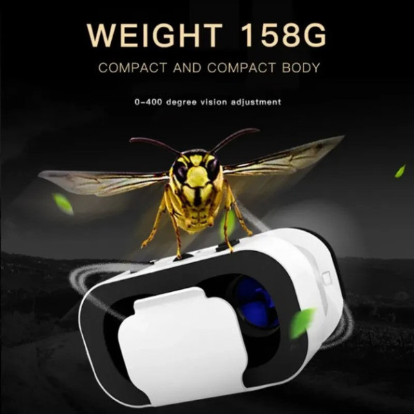 3D VR очки Shinecon SC-G05A с регулировкой линз и поддержкой смартфонов 4.7"–6.0"
