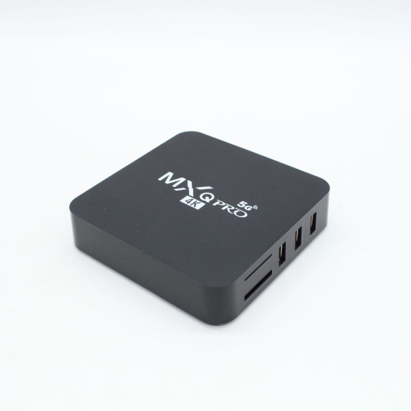 Смарт-ТВ приставка Android TV Box MXQ 4K Pro 5G 4/64 ГБ с пультом, Wi-Fi, поддержкой 4K