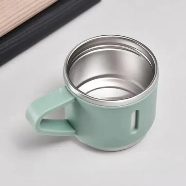 Термос Vacuum Bottle 500 мл с 3 чашками, вакуумная изоляция, нержавеющая сталь, в подарочной упаковке