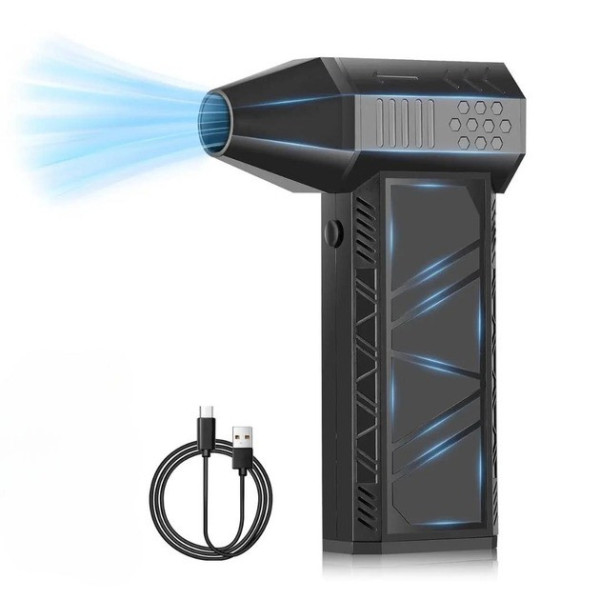 Мини турбовентилятор аккумуляторный Turbo Jet Fan 130000 RPM 5000mAh (036-турбо)
