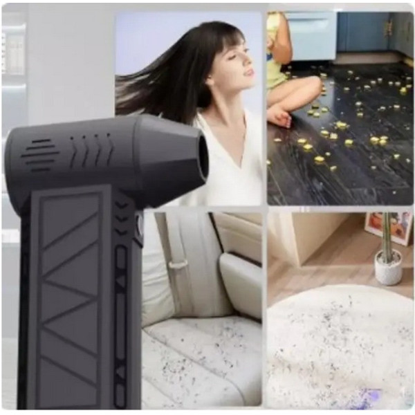 Мини турбовентилятор аккумуляторный Turbo Jet Fan 130000 RPM 5000mAh (036-турбо)