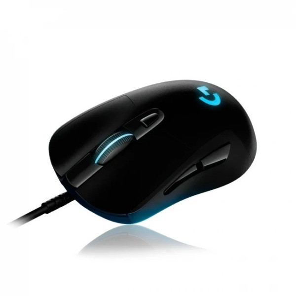 Игровая проводная мышь G407 Silent Plus с LED подсветкой и 12000 DPI