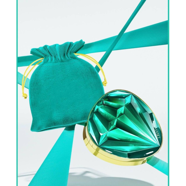 Тональный кушон Drawshe Emerald Crystal Glow увлажняющий, трехцветный, с заменяемым блоком, 24 г