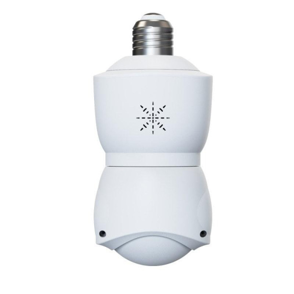 Камера видеонаблюдения PTZ-Lamp 2MP 1080P Wi-Fi в патрон E27 с ночным видением V09