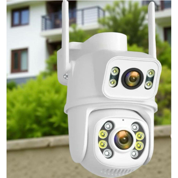 Уличная Wi-Fi IP камера видеонаблюдения PTZ 12MP SD39 4G с поворотом, датчиком движения и ночным видением