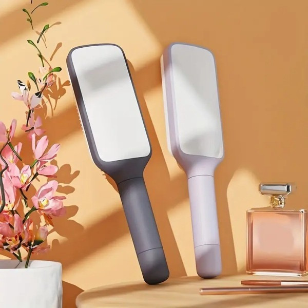 Массажная расчёска Hair Straightener AND LY-639 с функцией самоочистки для всех типов волос