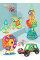 Детский магнитный конструктор 3D Magical Magnet 98 элементов для обучения и игры