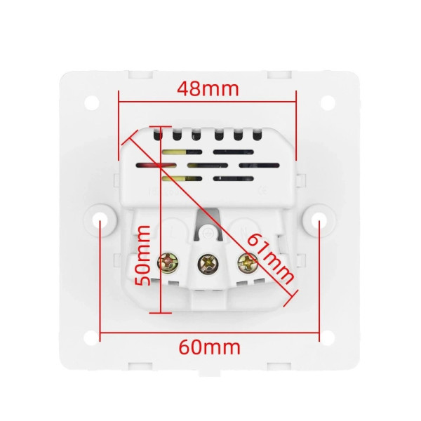 Розетка со встроенными портами USB и Type-C быстрая зарядка QC3.0 Folem RZ1 белая