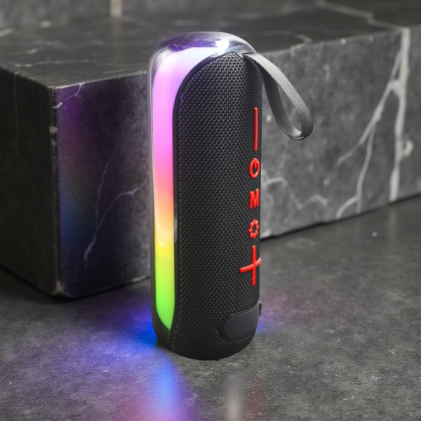 Беспроводная колонка IMS-S1020 BT v5.3 с RGB освещением черная