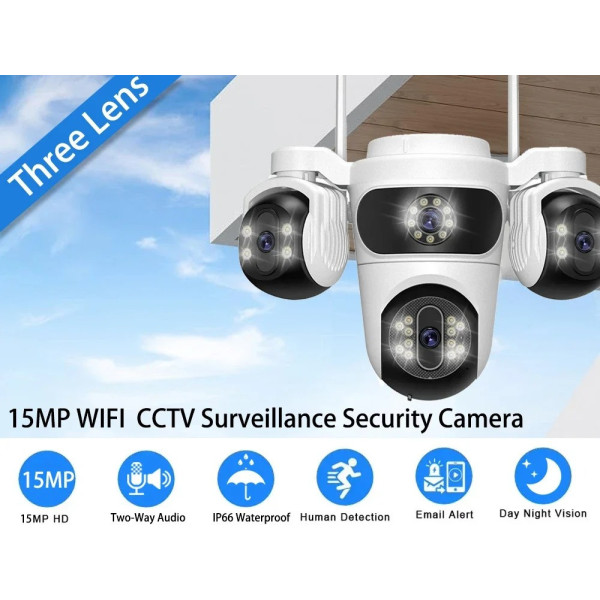 Видеокамера PTZ с Wi-Fi подключением и функцией слежения 4 × Zoom