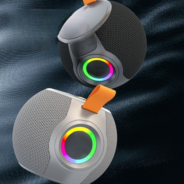 Беспроводная колонка с мощным динамиком и RGB подсветкой