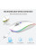 Аккумуляторная мышь Bluetooth с RGB подсветкой белая