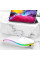 Аккумуляторная мышь Bluetooth с RGB подсветкой белая