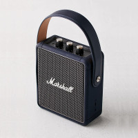 Музыкальная портативная колонка Marshall Stockwell II с мощным звуком 20 Вт и аккумулятором, черная
